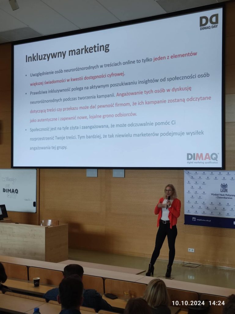Dimaq Day Uniwersytet im. Adama Mickiewicza w Poznaniu Marysia Witosławska Piotrowska 2024